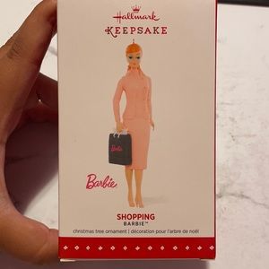 Shopping Barbie ornament